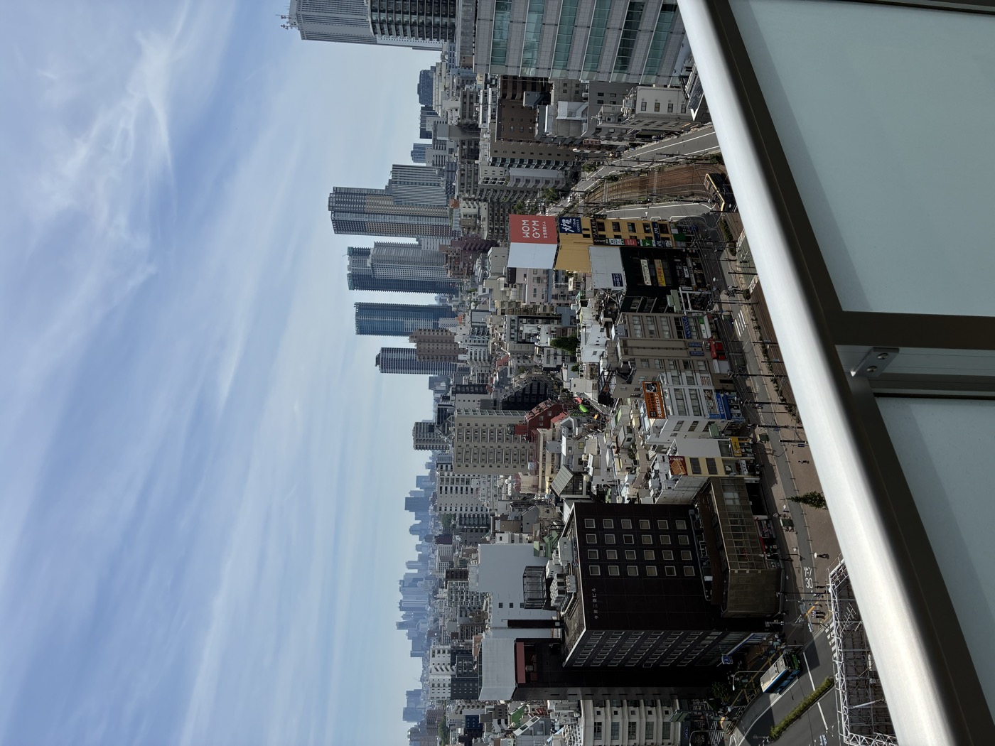 17階からの東京眺望
